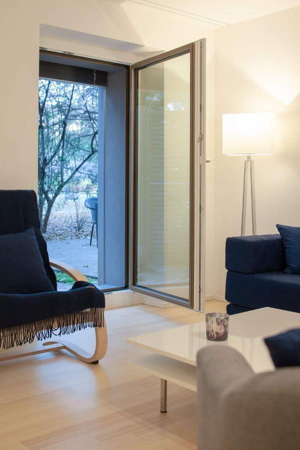 2,5 Zi Design Loft Wohnung mit Gartensitzplatz Bazel Buitenkant foto